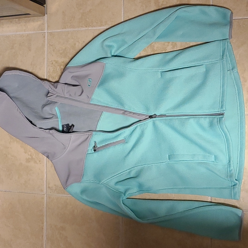 Mid-weight hooded jacket size Large